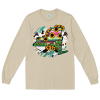 Mushroom New York State Map Long Sleeve Tee - RanaPortraitStore