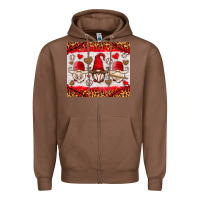 Chestnut baseball gnome Zipper Hoodie - HRA Design Shop
