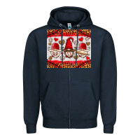 Navy baseball gnome Zipper Hoodie - HRA Design Shop