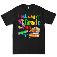 Black last day of third grade Premium Tee - Artiststas