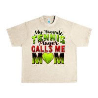 Sandshell my favorite tennis player calls me mom Urban Heavy Tee - Zillion Design Studio
