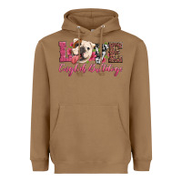 Toasted Coconut love english bulldogs Heavyweight Hoodie - Artiststas