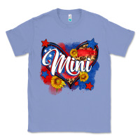 Colony Blue American mini heart Classic Tee - Neo Western