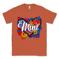 Copper American mini heart Classic Tee - Neo Western