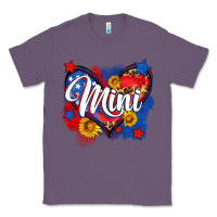 Lavender American mini heart Classic Tee - Neo Western