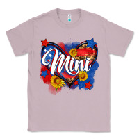 Lilac American mini heart Classic Tee - Neo Western