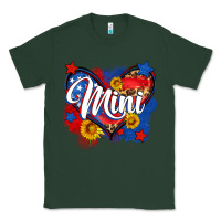 Sports Green American mini heart Classic Tee - Neo Western