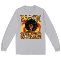 Moon Dust Black queen juneteenth Long Sleeve Tee - Zillion Design Studio
