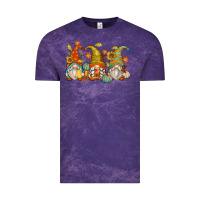 Cloud Purple fall gnomes Vintage Tee - Zillion Design Studio