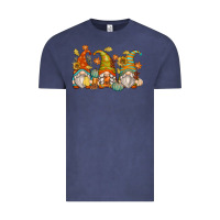 Vintage Denim fall gnomes Vintage Tee - Zillion Design Studio