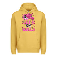 Antique Gold lets go girls Premium Hoodie - NancyCooperArtShop