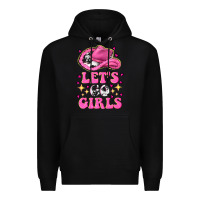 Black lets go girls Premium Hoodie - NancyCooperArtShop