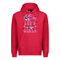 Cardinal lets go girls Premium Hoodie - NancyCooperArtShop