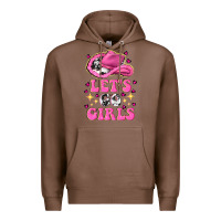 Chestnut lets go girls Premium Hoodie - NancyCooperArtShop