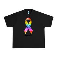 Black pride ribbon Urban Heavy Tee - texasbilliewilder