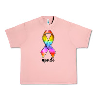 Salmon pride ribbon Urban Heavy Tee - texasbilliewilder
