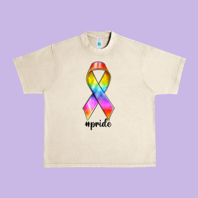 Urban Heavy Tee pride ribbon