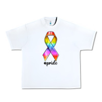 White pride ribbon Urban Heavy Tee - texasbilliewilder