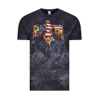 Cloud Black thunderbird usa Vintage Tee - BarkalooDesign
