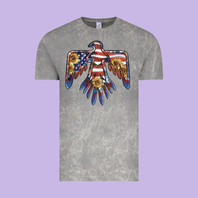 Thunderbird Usa Vintage Tee Designed By Barkaloodesign