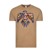 Vintage Coffee thunderbird usa Vintage Tee - BarkalooDesign