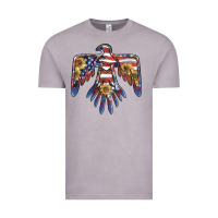 Vintage Zinc thunderbird usa Vintage Tee - BarkalooDesign