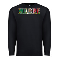 Black mexican flag madre Premium Sweatshirt - Jasminsmagicworld
