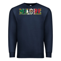 Navy mexican flag madre Premium Sweatshirt - Jasminsmagicworld