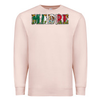 Pale Pink mexican flag madre Premium Sweatshirt - Jasminsmagicworld