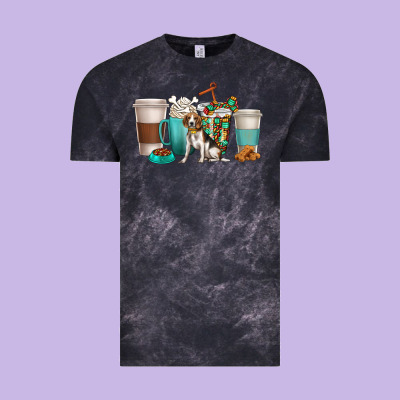 Beagle Dog Coffee Cups Vintage Tee Designed By Texasbilliewilder