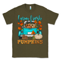 Army Green farm fresh pumpkins Classic Tee - HRA Design Shop