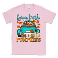 Bubblegum Pink farm fresh pumpkins Classic Tee - HRA Design Shop