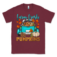 Burgundy farm fresh pumpkins Classic Tee - HRA Design Shop