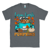Charcoal Heather farm fresh pumpkins Classic Tee - HRA Design Shop