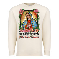 Sandshell madrecita muchas gracias lady of Guadalupe Premium Sweatshirt - BarkalooDesign