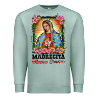 Seafoam madrecita muchas gracias lady of Guadalupe Premium Sweatshirt - BarkalooDesign