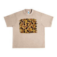 French Oak Bunny Pattern Urban Heavy Tee - RanaPortraitStore