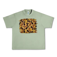 Oil Green Bunny Pattern Urban Heavy Tee - RanaPortraitStore