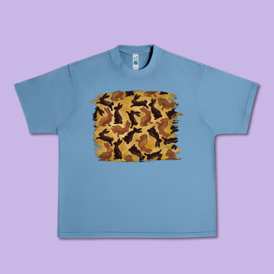 Urban Heavy Tee Bunny Pattern