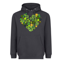 Smoke heart shaped clover Heavyweight Hoodie - AdoDesignShop