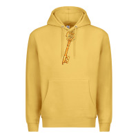 Antique Gold love key Premium Hoodie - AdoDesignShop
