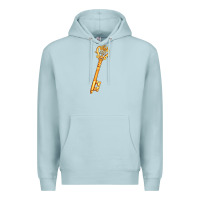 Blue Mist love key Premium Hoodie - AdoDesignShop