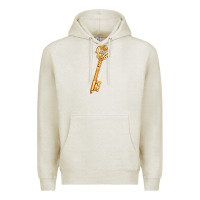 Oatmeal Heather love key Premium Hoodie - AdoDesignShop