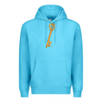 Ocean Blue love key Premium Hoodie - AdoDesignShop