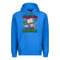 True Royal all i want for christmas is more books Premium Hoodie - MaliasSmallBusiness