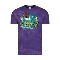 Cloud Purple beautiful crazy Vintage Tee - texasbilliewilder