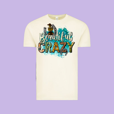 Beautiful Crazy Vintage Tee Designed By Texasbilliewilder
