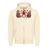Sandshell american football gnome Zipper Hoodie - HRA Design Shop