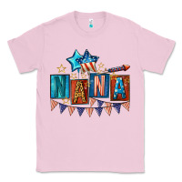 Bubblegum Pink American Nana 4th of july Classic Tee - CowGirlArtShop
