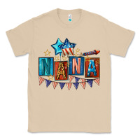 Mushroom American Nana 4th of july Classic Tee - CowGirlArtShop